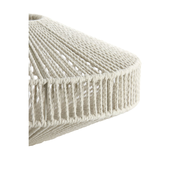 Light & Living - Lampenkap BILJANA - Ø43x20cm - Wit