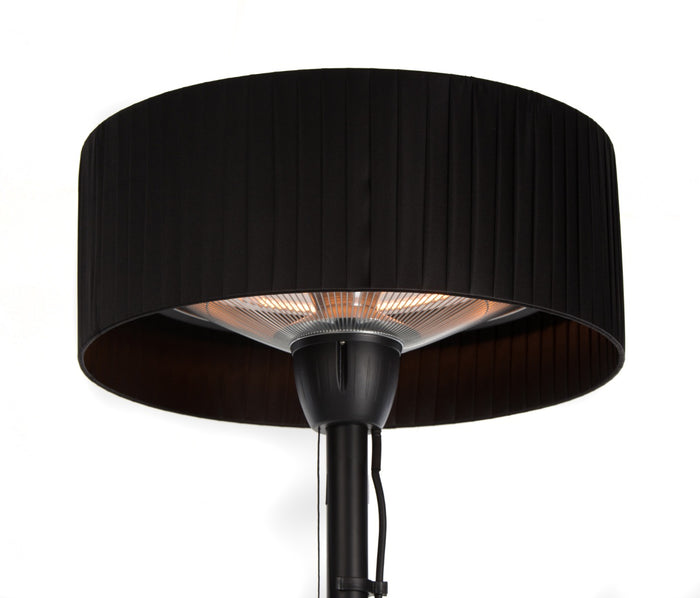 Sunred - Artix - Bright lijn - Zwart - Staand model - Terrasverwarmer