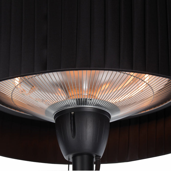 Sunred - Artix - Bright lijn - Zwart - Staand model - Terrasverwarmer