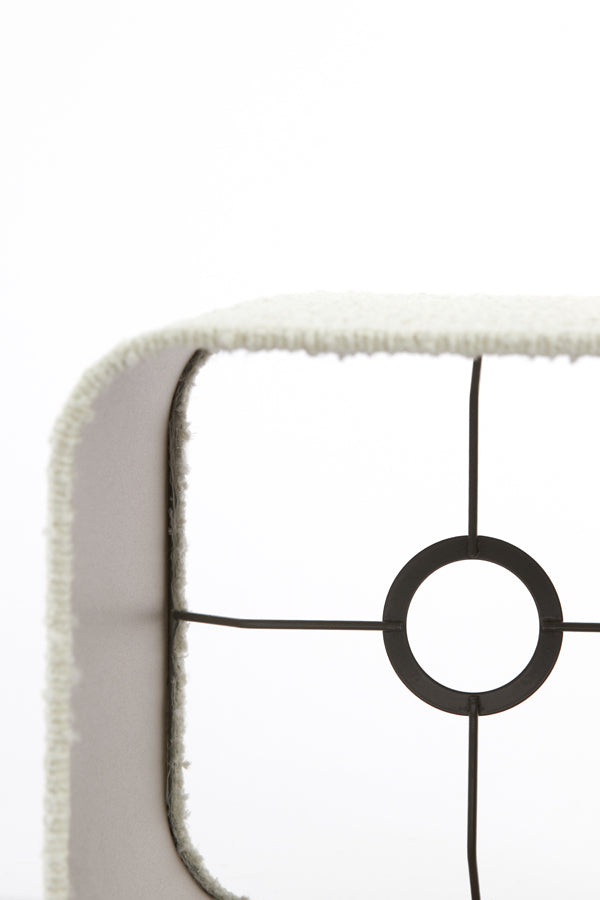 Light & Living - Lampenkap BOLERO - Ø20x26cm - Wit