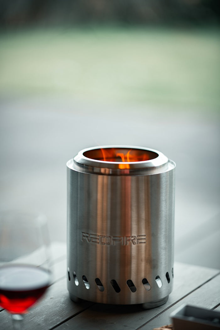 RedFire - Volcano - Medium - Roestvrij staal - Tafelhaard - Incl.