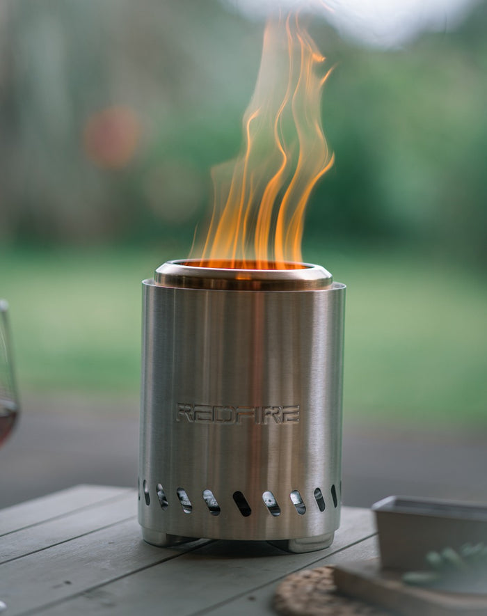 RedFire - Volcano - Medium - Roestvrij staal - Tafelhaard - Incl.