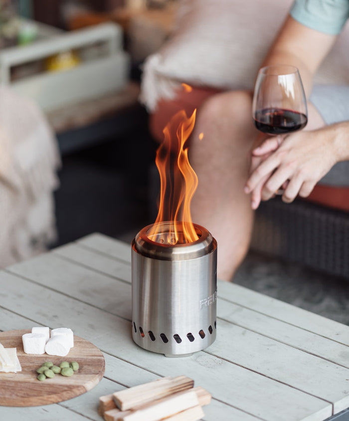 RedFire - Volcano - Small - Roestvrij staal - Tafelhaard - Incl.