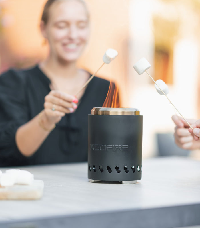 RedFire - Volcano - Small - Zwart - Tafelhaard - Incl. beschermhoes &