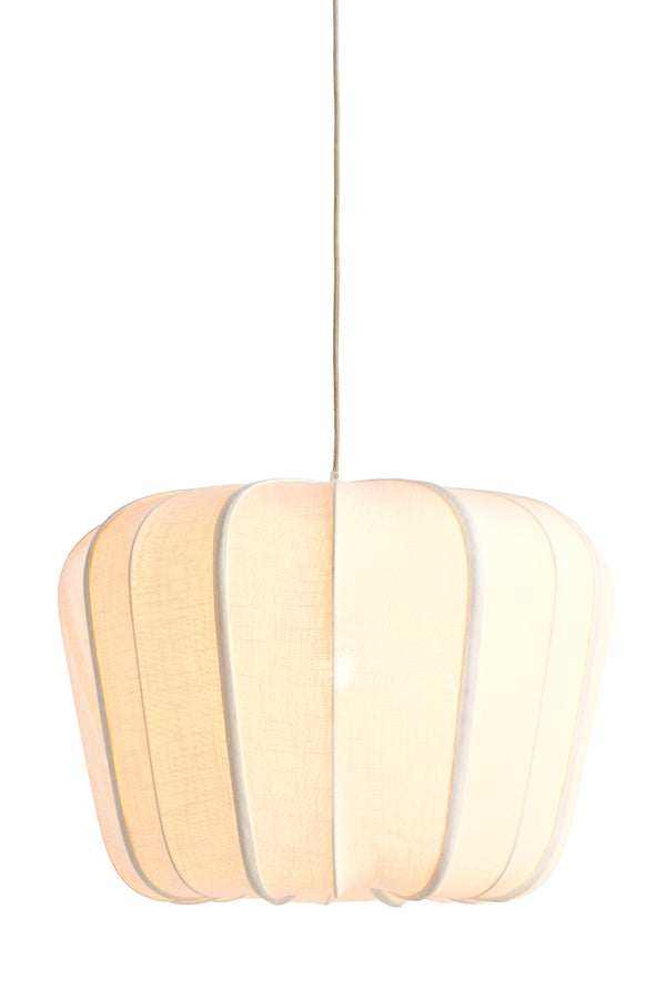 Light & Living - Hanglamp ZUBEDO - Ø60x45cm - Wit