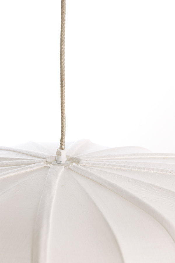 Light & Living - Hanglamp ZUBEDO - Ø60x45cm - Wit