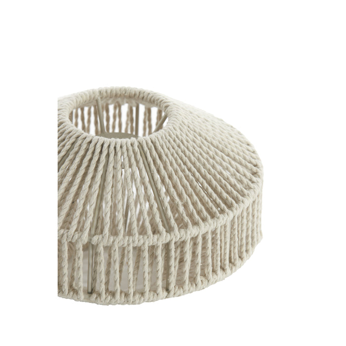 Light & Living - Plafonnière BILJANA - Ø31x16cm - Wit