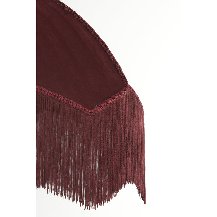 Light & Living Light&living Hanglamp Ø50x38 cm MALACIA velvet bordeaux