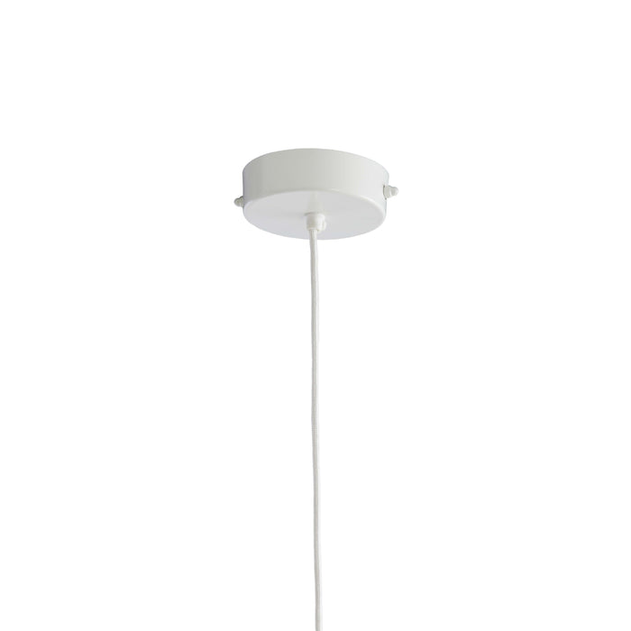 Light & Living - Hanglamp RAFA - Ø50x12cm - Wit
