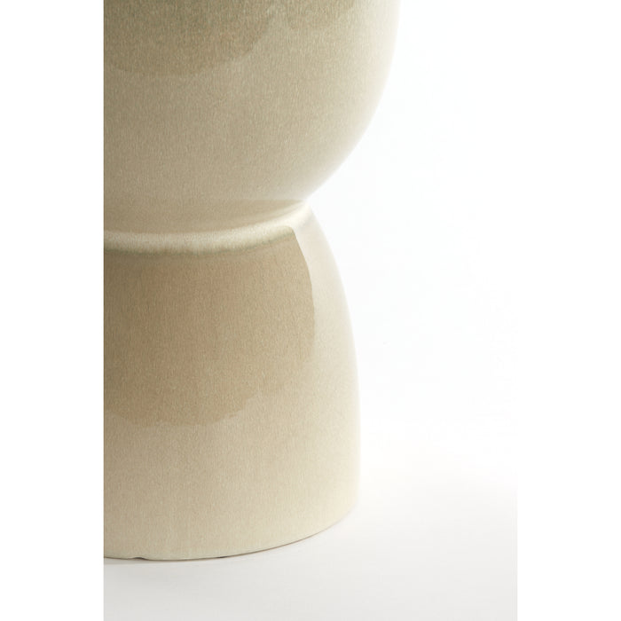 Light & Living - Bijzettafel FINCA - Ø28.5x42cm - Wit