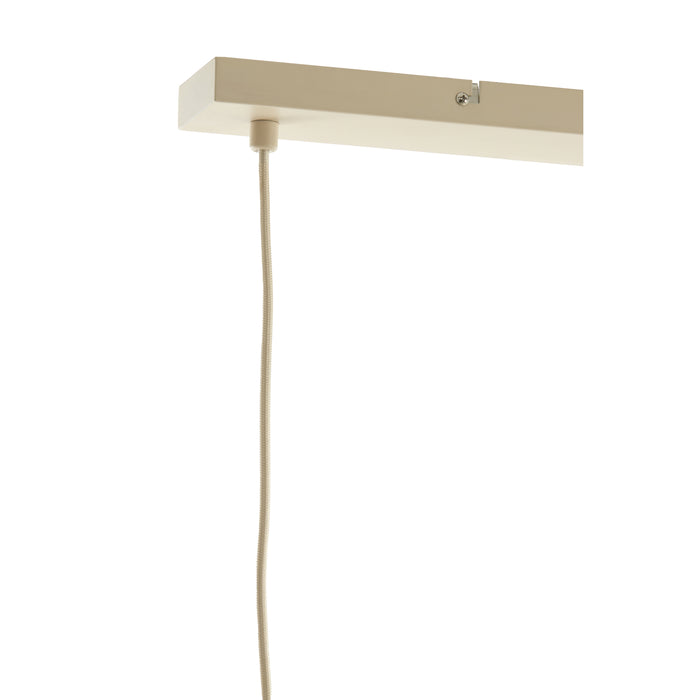 Light & Living - Hanglamp ITELA - 80x8x40cm - Bruin