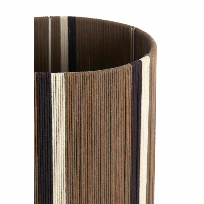 Light & Living Lampenkap Medan - Donkerbruin - Ø30cm