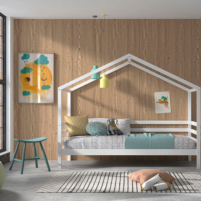 LUCEVI - Dallas Huisbed 90x200cm - Wit