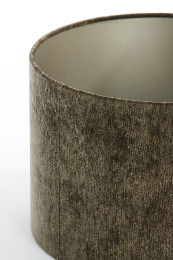 Light & Living Light&living Kap cilinder 30-30-21 cm BAYOU mos groen