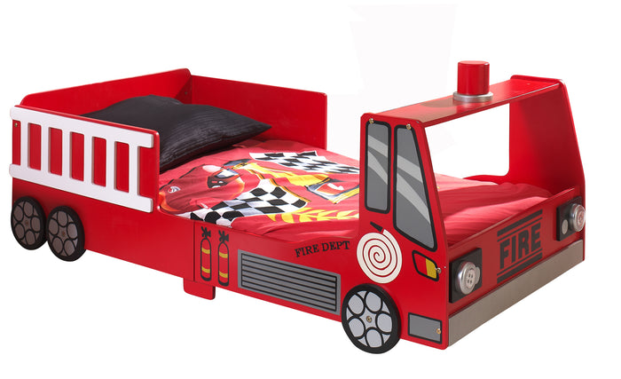 LUCEVI - Peuter Fire Truck - 147x77x61cm - Rood