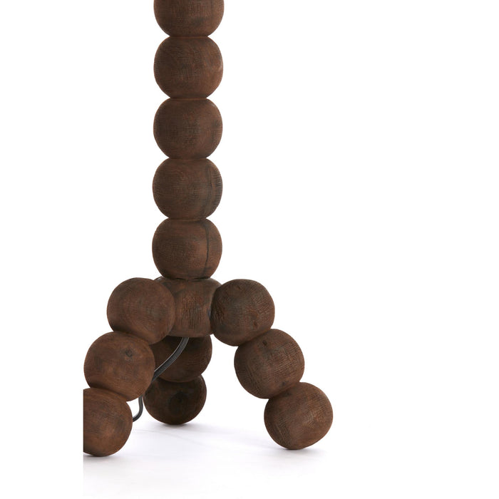 Light & Living Lampvoet Veglio - Donkerbruin - Ø20cm