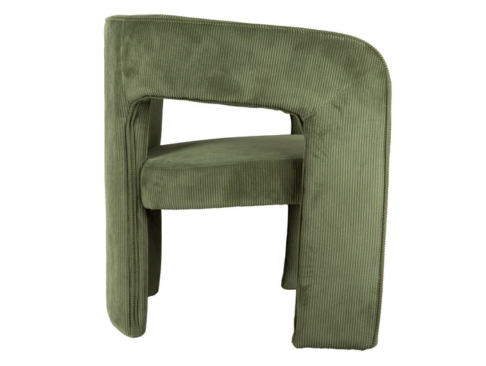 Leitmotiv - Fauteuil Vigor - Mosgroen