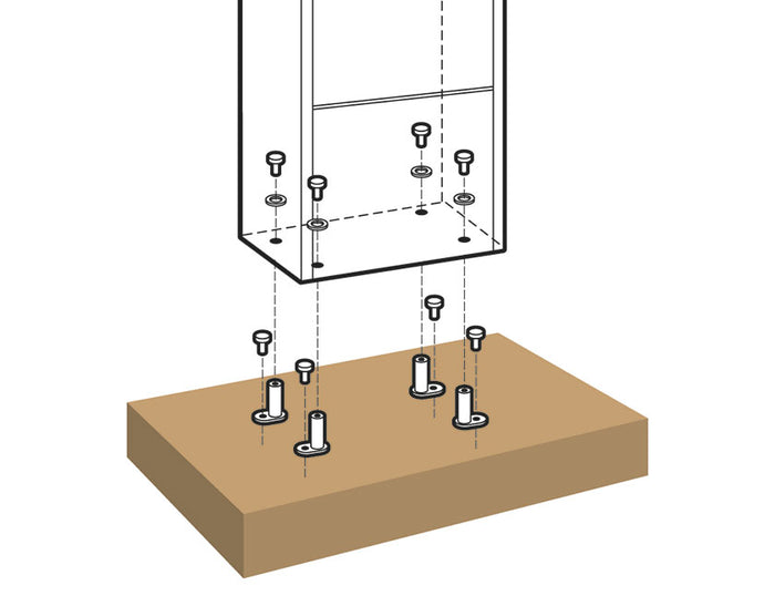 Practo Garden - Vrijstaande brievenbus - Berlin - Grijs - Mat