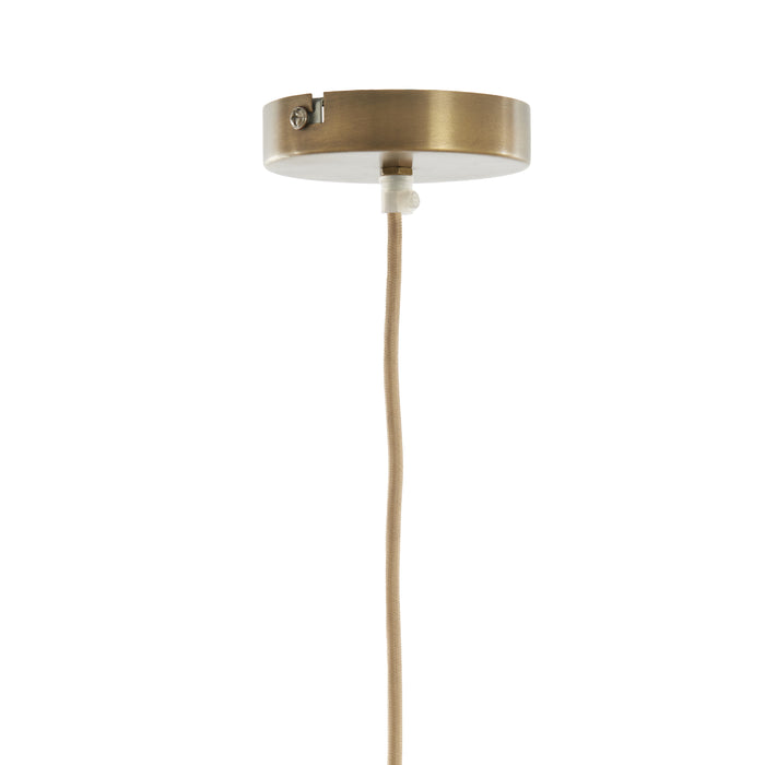 Light & Living - Hanglamp FYANO - Ø79x20cm - Bruin