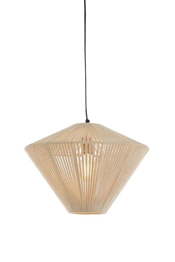 Light & Living - Hanglamp FELIDA - Ø42x32cm - Bruin