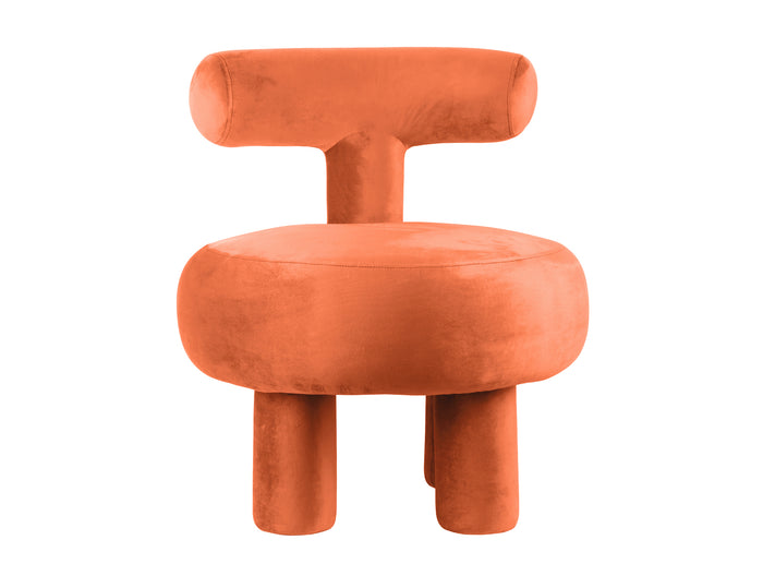 Leitmotiv - Fauteuil Abrazo - Peach orange