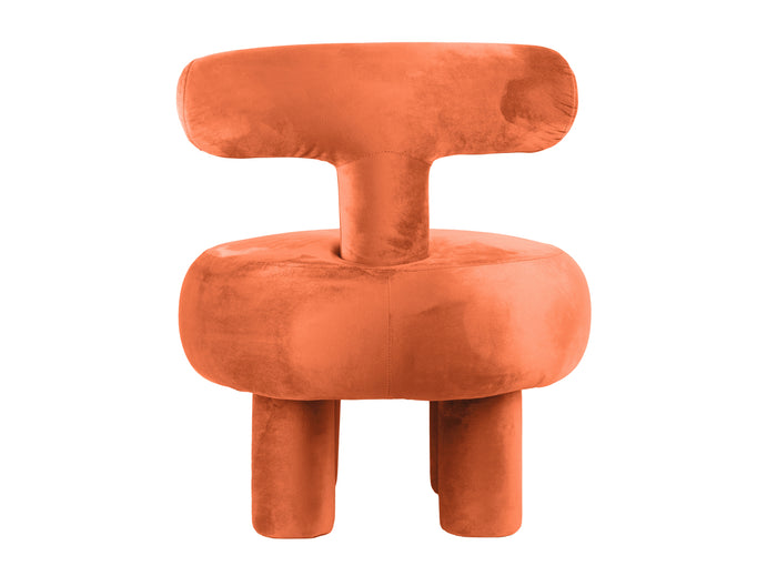 Leitmotiv - Fauteuil Abrazo - Peach orange