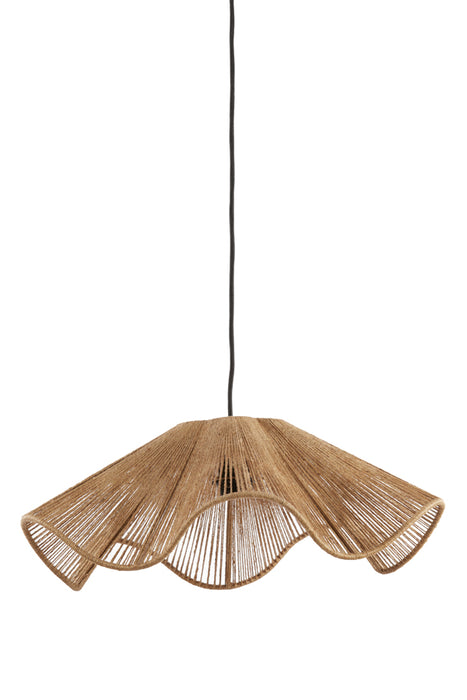 Light & Living - Hanglamp FODARA - Ø48x19cm - Bruin