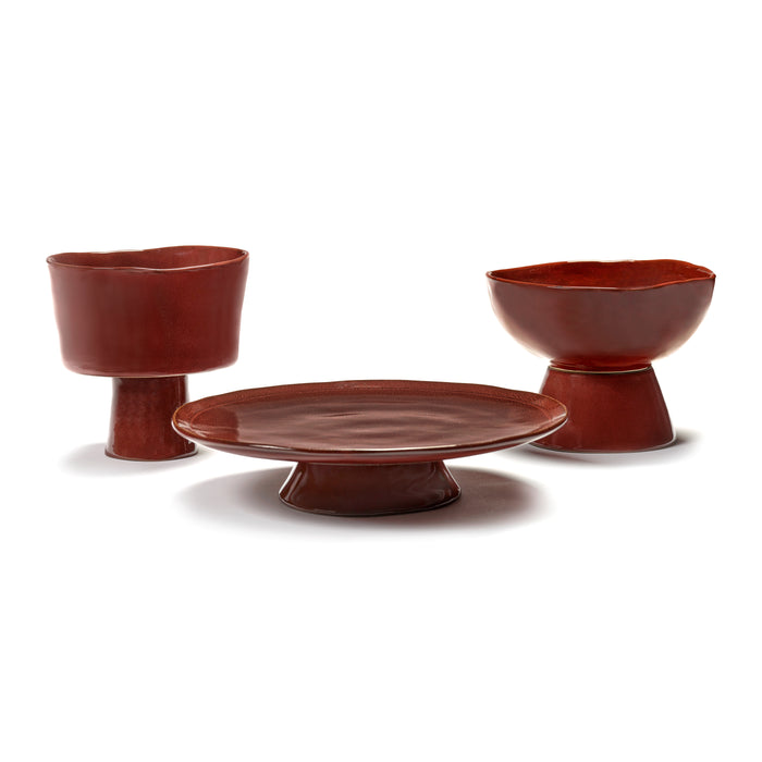 SERAX - Marie Michielssen - La Mère Taartplateu - Rood