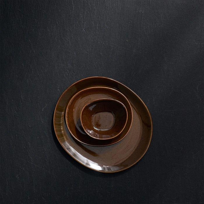 SERAX - Uncharted - Out of Lines Ontbijtbord - 2 st. - Terra