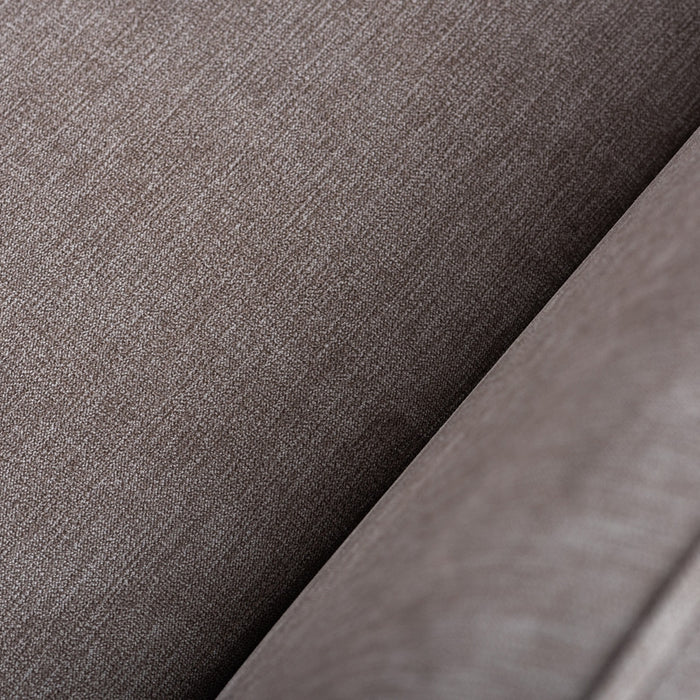 Giga Meubel - Hoekbank Stof - Beige|Zwart - 3-Zits Links - Orinoco