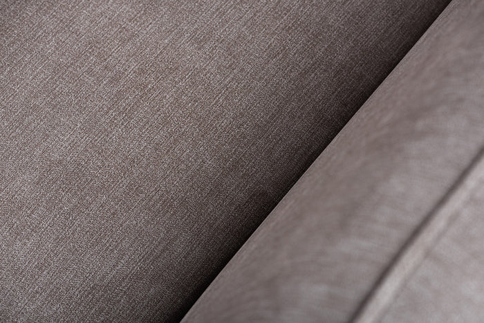 Giga Meubel - Hoekbank Stof - Beige|Zwart - 3-Zits Links - Orinoco