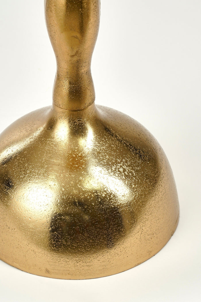 Mica Decorations Duco Bijzettafel - H66 x Ø25 cm - FSC 100% - Goud