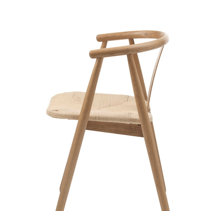 Giga Living - Eetkamerstoel Naturel Eikenhout - Relate - Set van 2