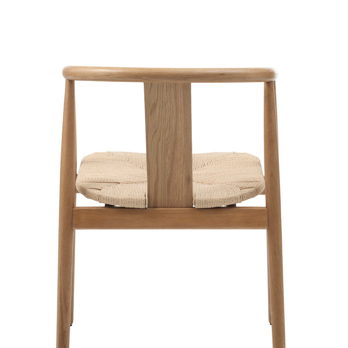 Giga Living - Eetkamerstoel Naturel Eikenhout - Relate - Set van 2