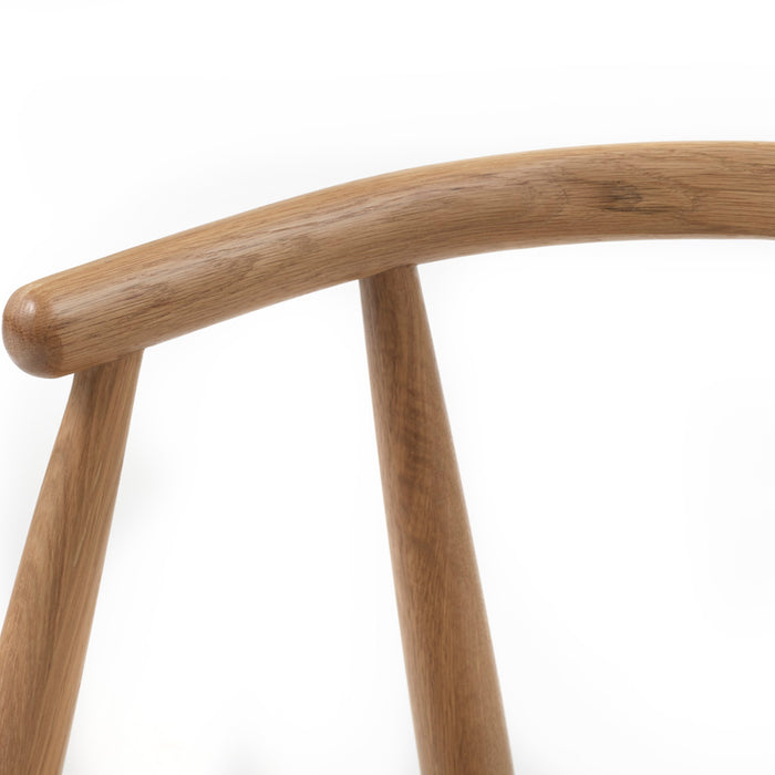 Giga Living - Eetkamerstoel Naturel Eikenhout - Relate - Set van 2