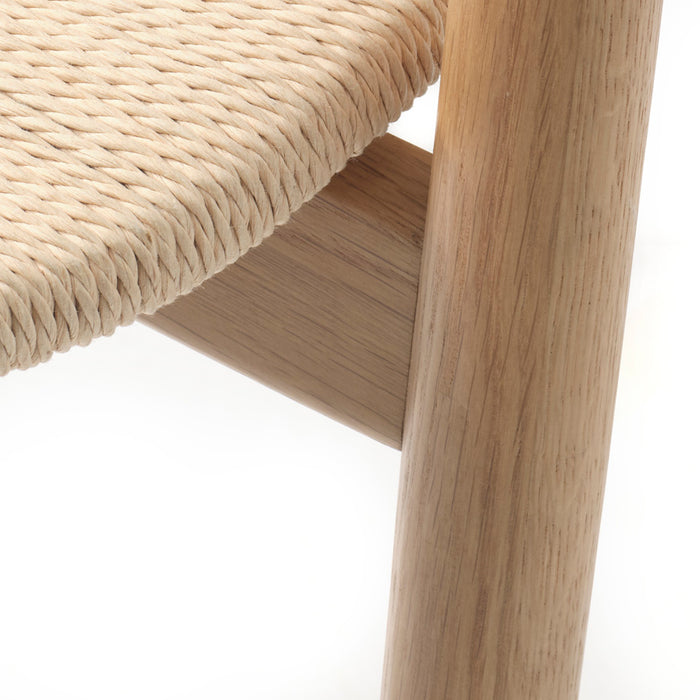 Giga Living - Eetkamerstoel Naturel Eikenhout - Relate - Set van 2