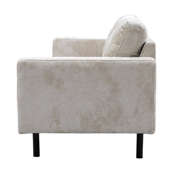 Giga Meubel - Bank Taupe - 4-Zits - 280x84x90cm - Florence