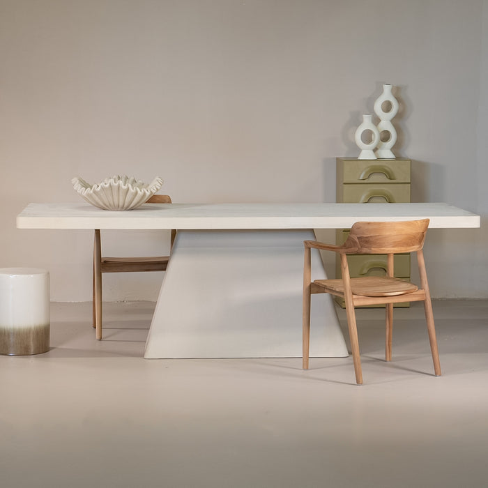 Giga Meubel - Eettafel Rechthoek 300cm - Beige Eco Composiet - Avia