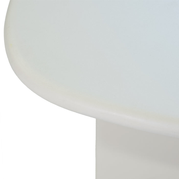 Giga Meubel - Eettafel Deens Ovaal 200cm - Beige Beton - Gin