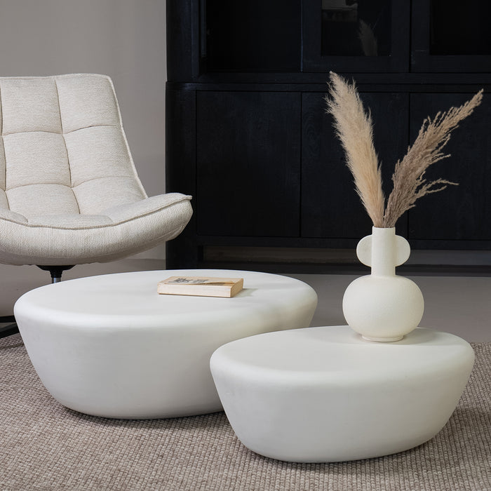 Giga Meubel - Salontafel Organisch 69cm - Beton Ciré - Xavi