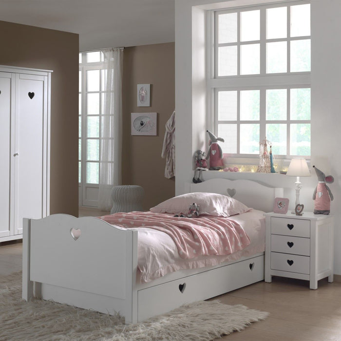 Vipack Amori Kledingkast 3-deurs - Wit