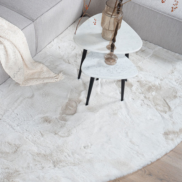 Veer Carpets - Vloerkleed Morbido Ivory 2810 - Kiezelvormig 200 x 280
