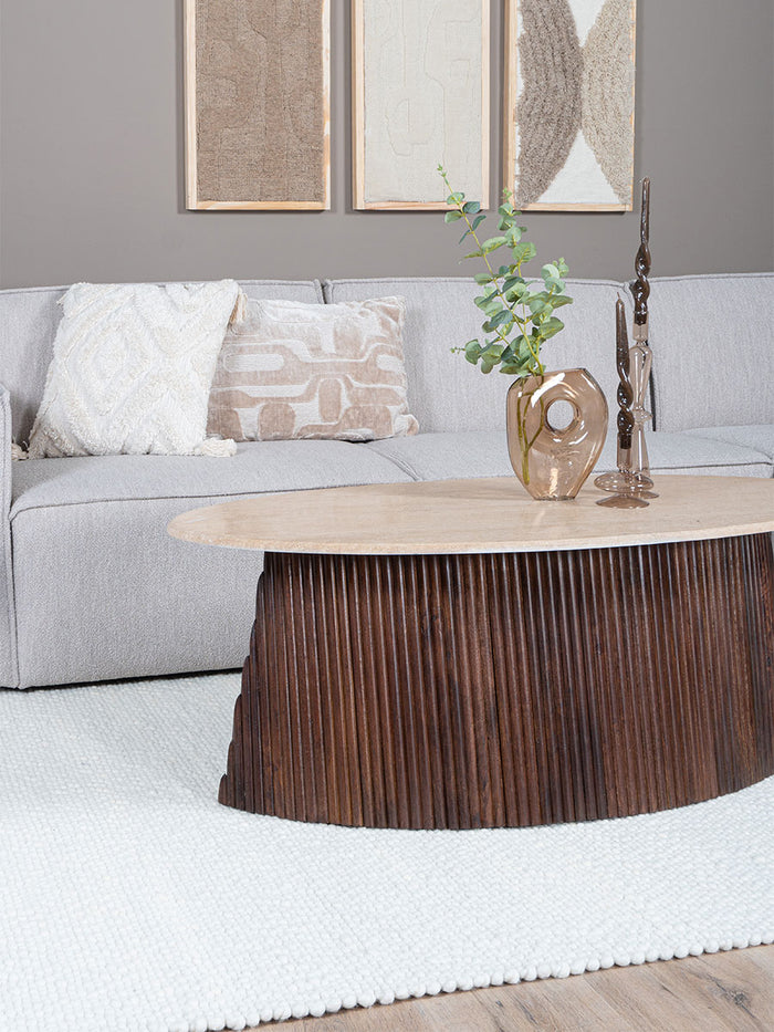 Veer Carpets - Vloerkleed Stone White 240 x 340 cm