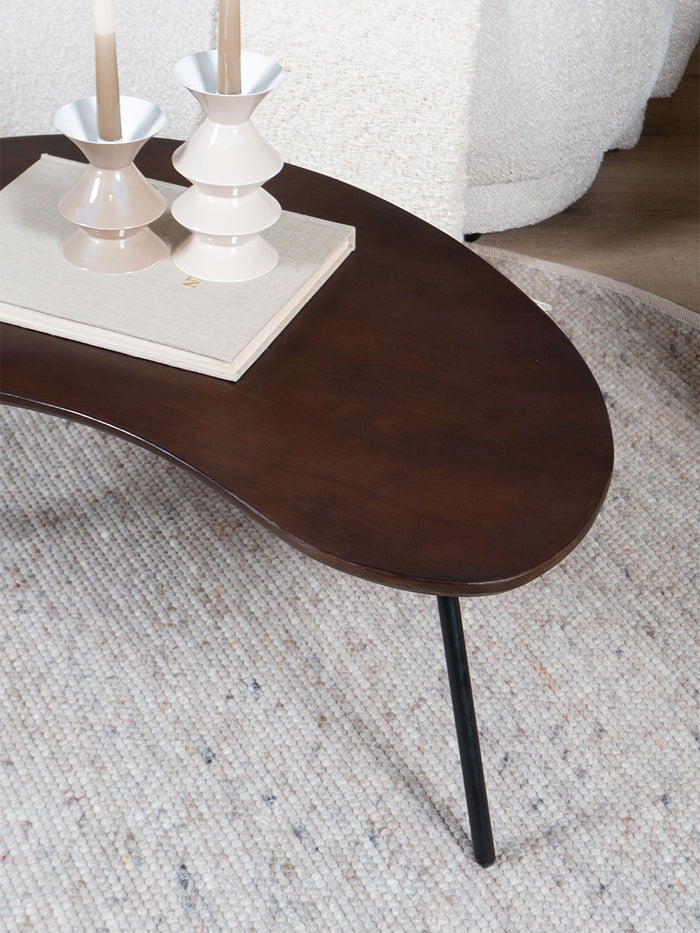 Veer Carpets - Vloerkleed Scott Donker Beige Rond ø160 cm