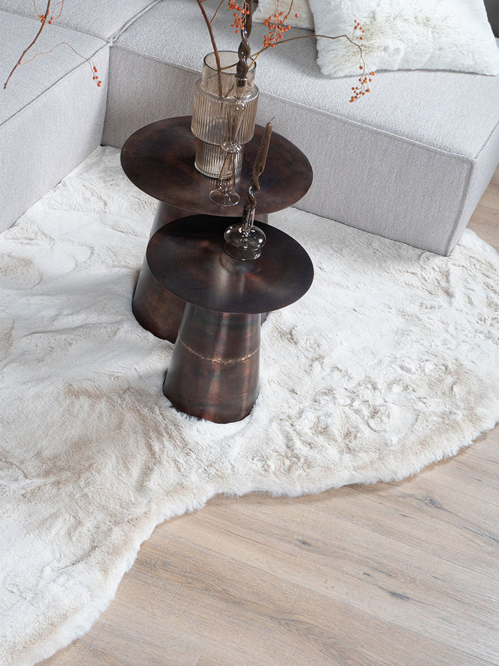 Veer Carpets - Vloerkleed Morbido Beige 2212 - Organisch 200 x 280 cm