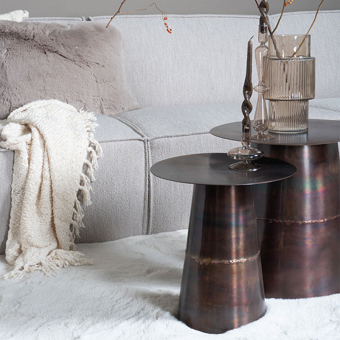 Veer Carpets - Vloerkleed Morbido Beige 2212 - Organisch 200 x 280 cm