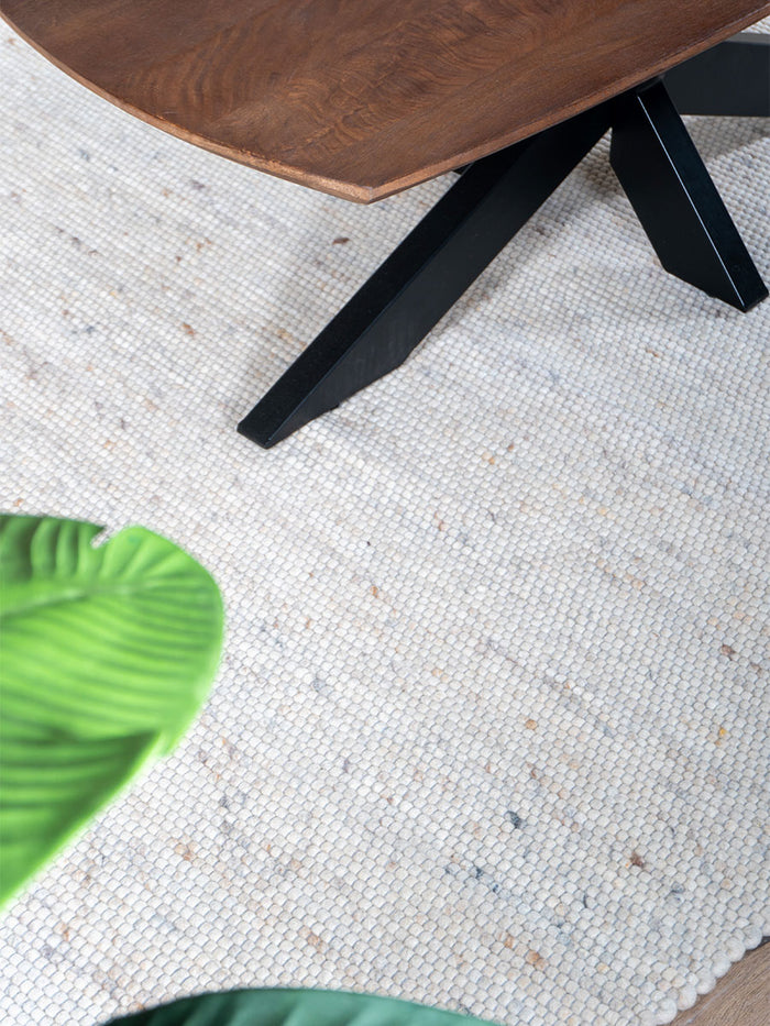 Veer Carpets - Vloerkleed Scott Beige 200 x 280 cm