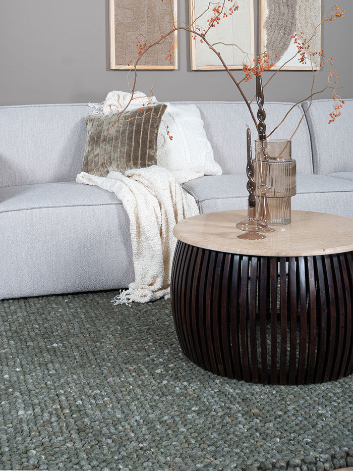 Veer Carpets - Vloerkleed Pool Donker Groen 434 - 200 x 280 cm