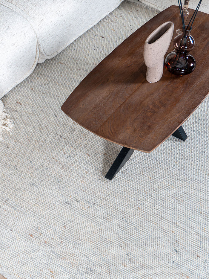 Veer Carpets - Vloerkleed Scott Beige 240 x 340 cm