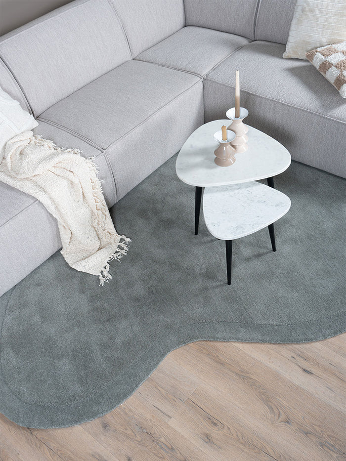 Veer Carpets - Vloerkleed Conga Taupe - Organisch 120 x 180 cm